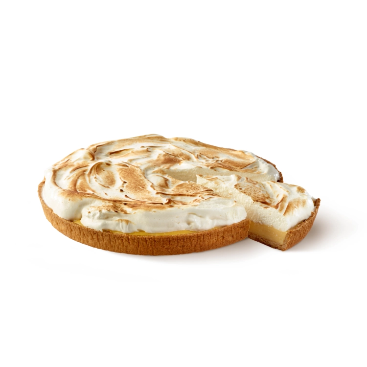 Sicilian Lemon Meringue Tart (uncut)