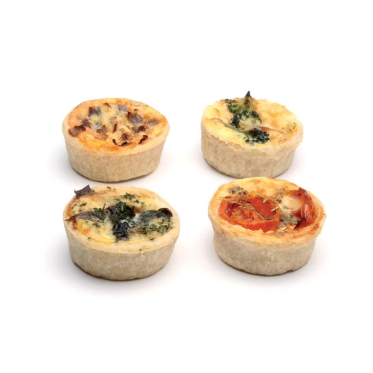 Mini Vegetable Quiche Selection
