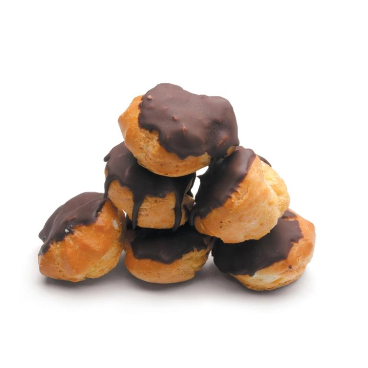 Fresh Cream & Chocolate Profiteroles