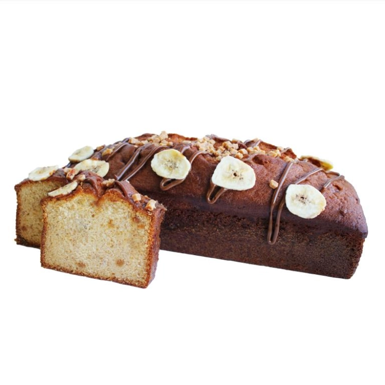 Banana & Toffee Loaf Cake