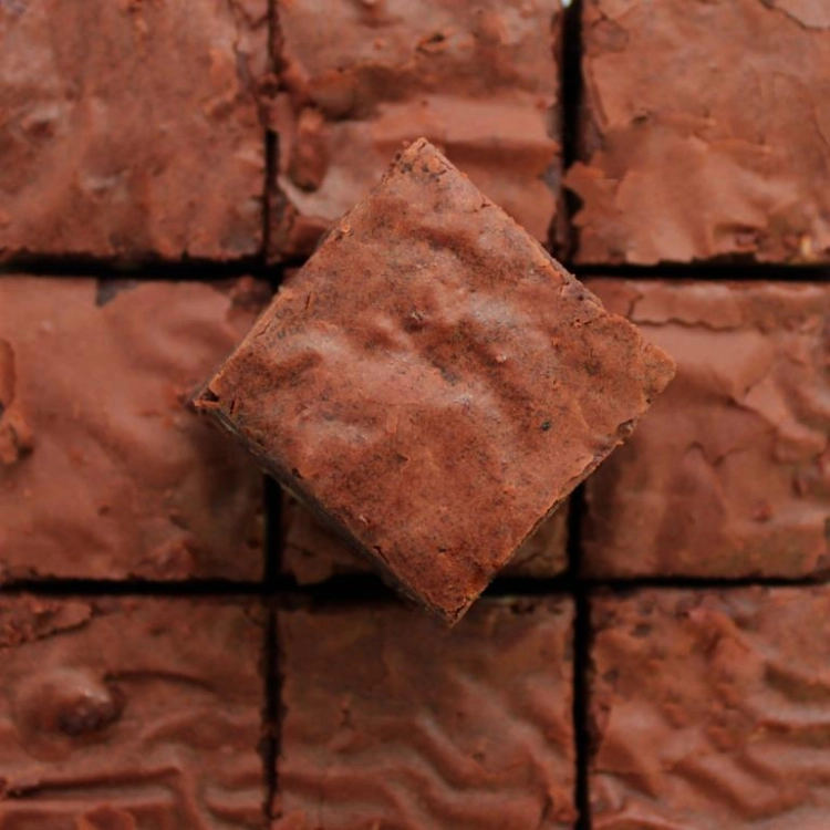 Mini Belgian Chocolate Pecan Brownie