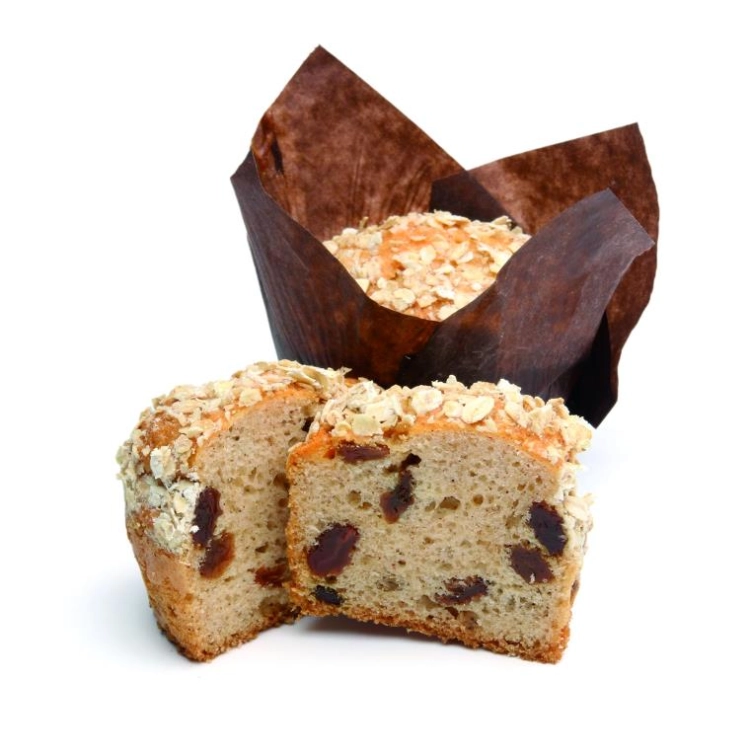 Oatmeal Sultana Breakfast Muffin