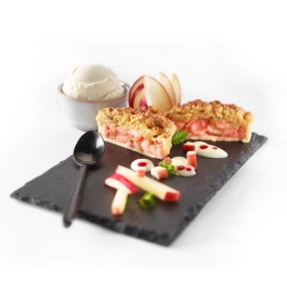 Bramley Apple &  Raspberry Crumble Tart (VE) (NGCI)