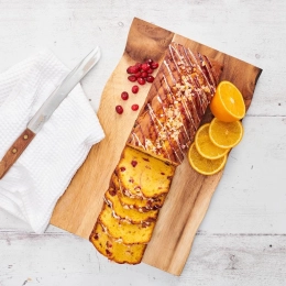 Cranberry & Orange Loaf Cake