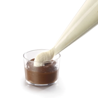 White Chocolate Mousse Piping Bag