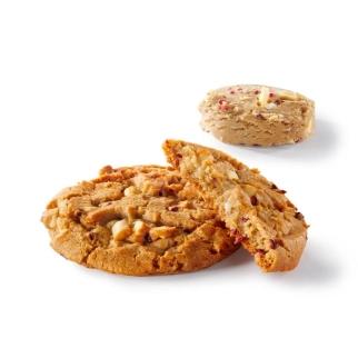 White Chocolate & Raspberry Cookie