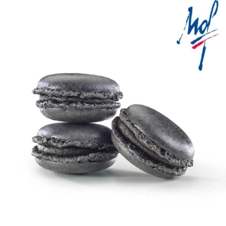 Black Sesame Macaron